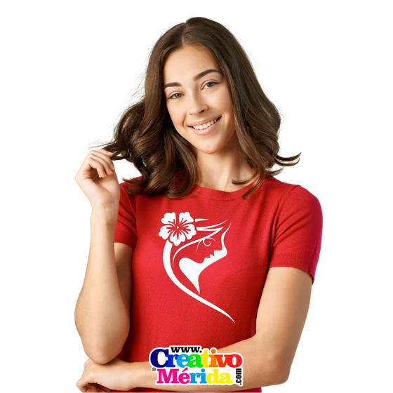 Camiseta Mujer 100% Algodón Personalizada para Empresas