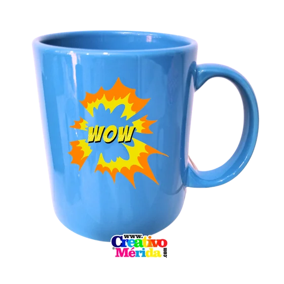 Jarro  taza color solido 11oz