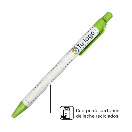 Bolígrafo Milk eco