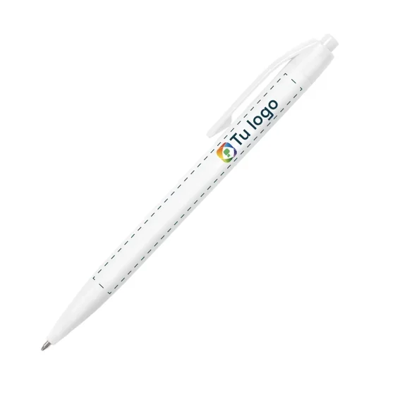 Bolígrafo Plástico White Pro