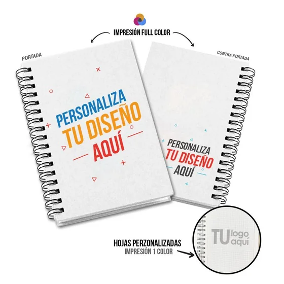 Cuaderno anillado 14,8×21cm