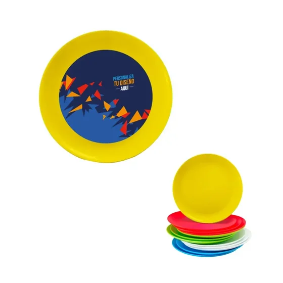 Plato tendido multiuso full color