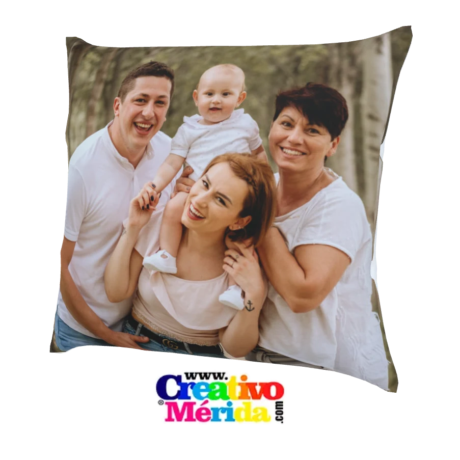 Almohada Personalizada con Foto y Logo