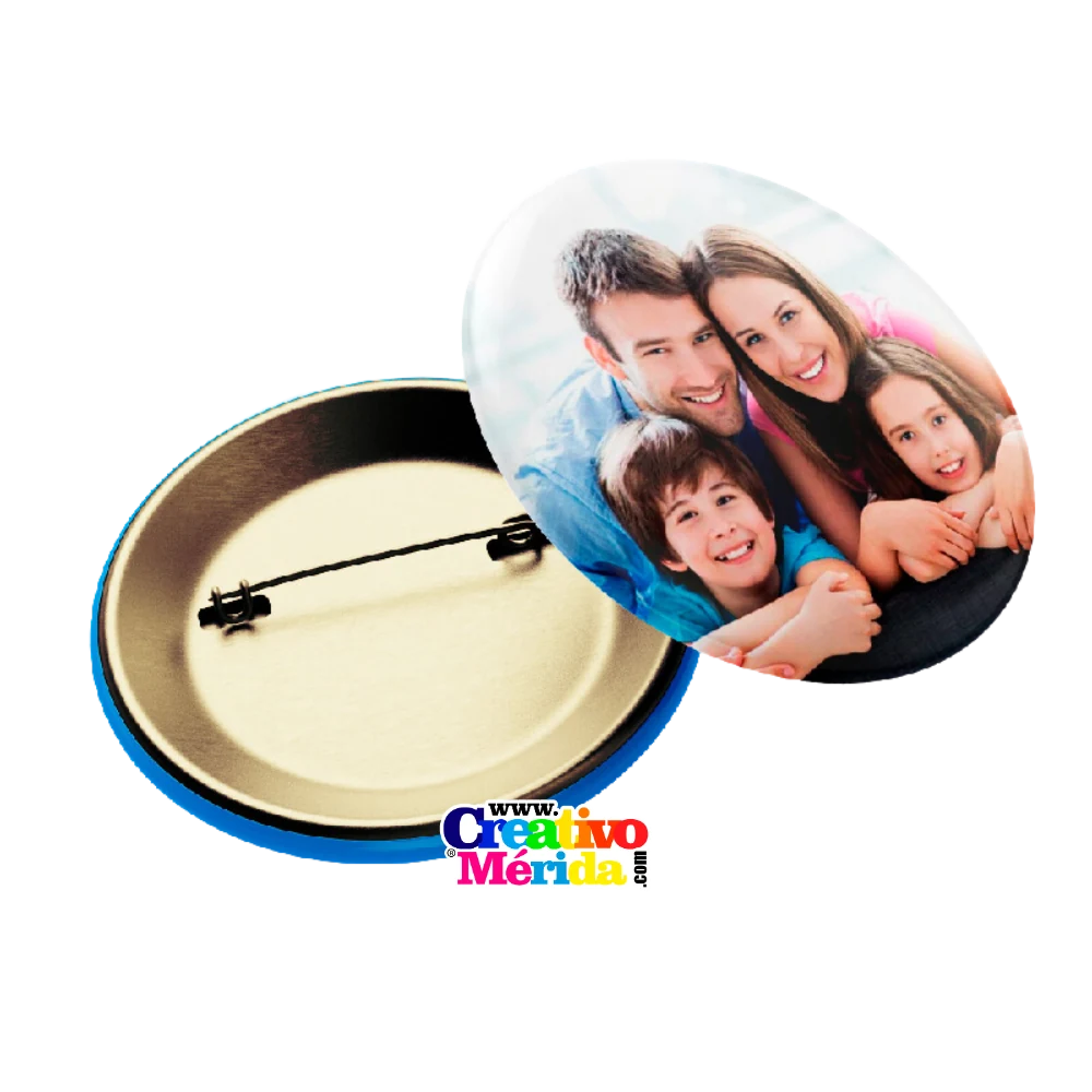 Imagen principal de Botón 56mm con foto o logotipo corporativo
