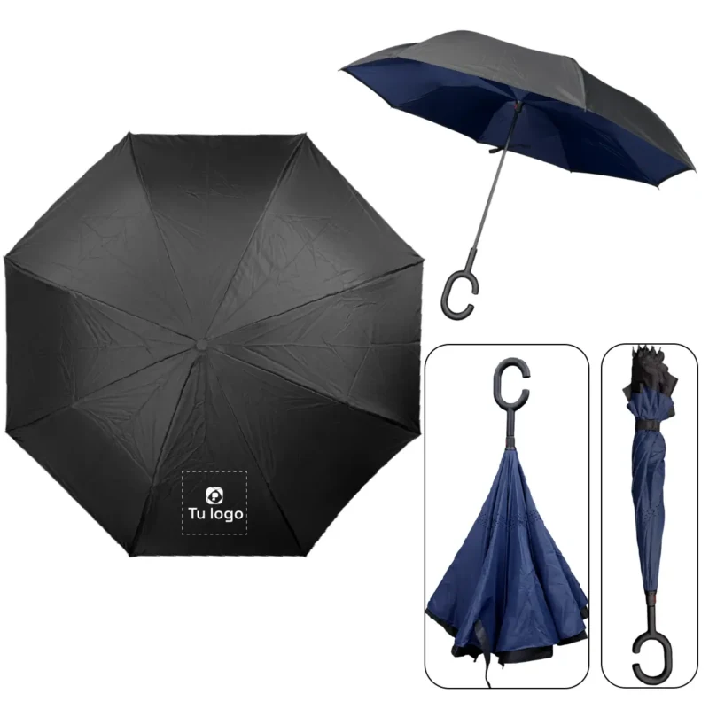 Imagen principal de Paraguas reversible Pri