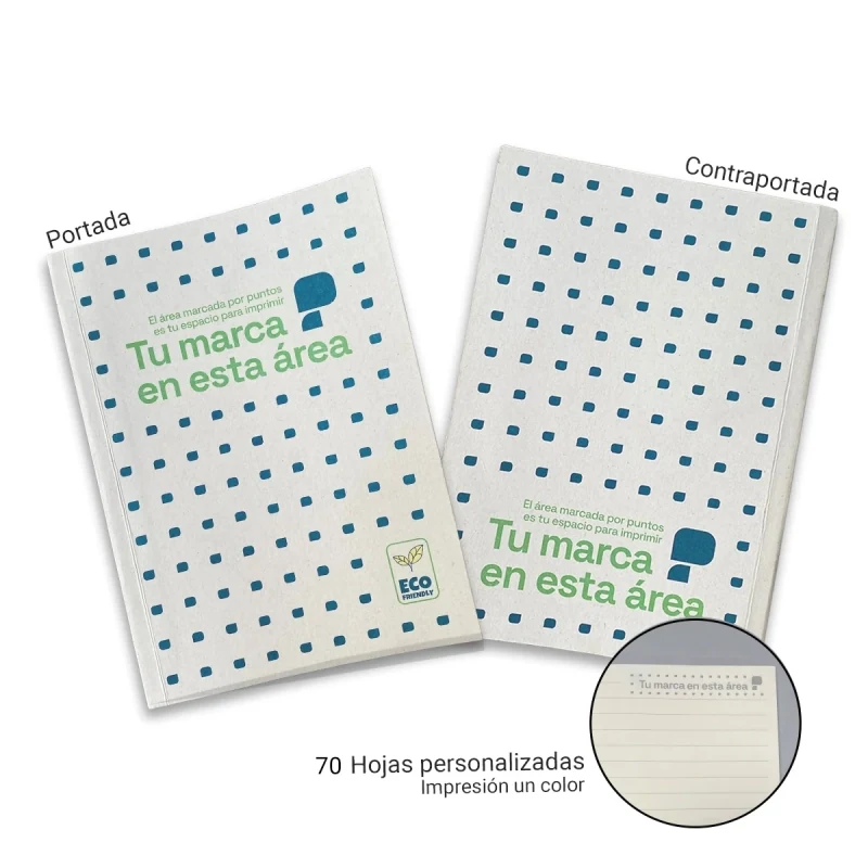 Imagen principal de Libreta 100% eco 15×21cm