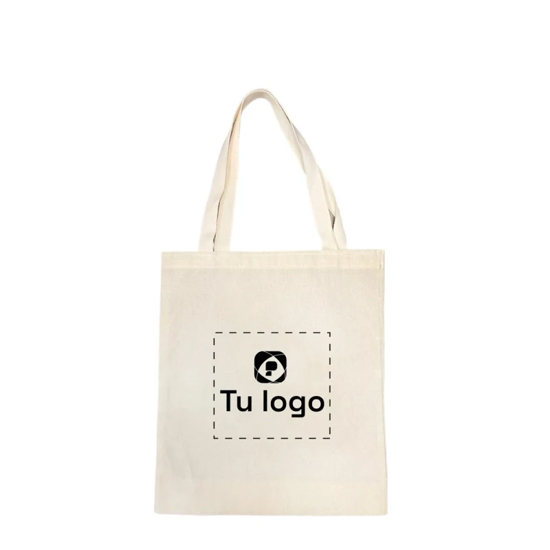 Imagen principal de Tote bag de lienzo 28x32cm Un color