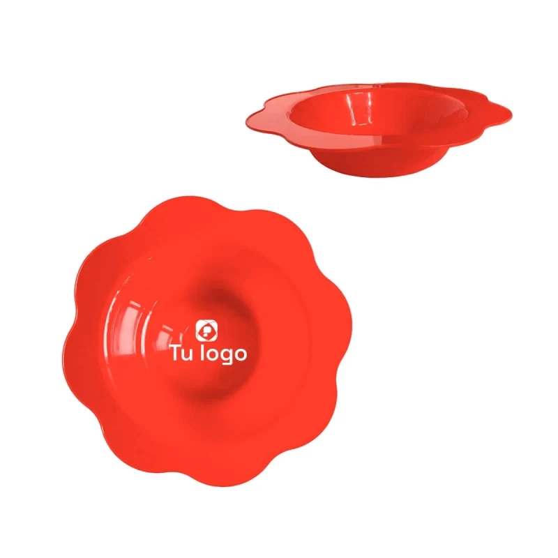 Imagen principal de Plato plástico Flower