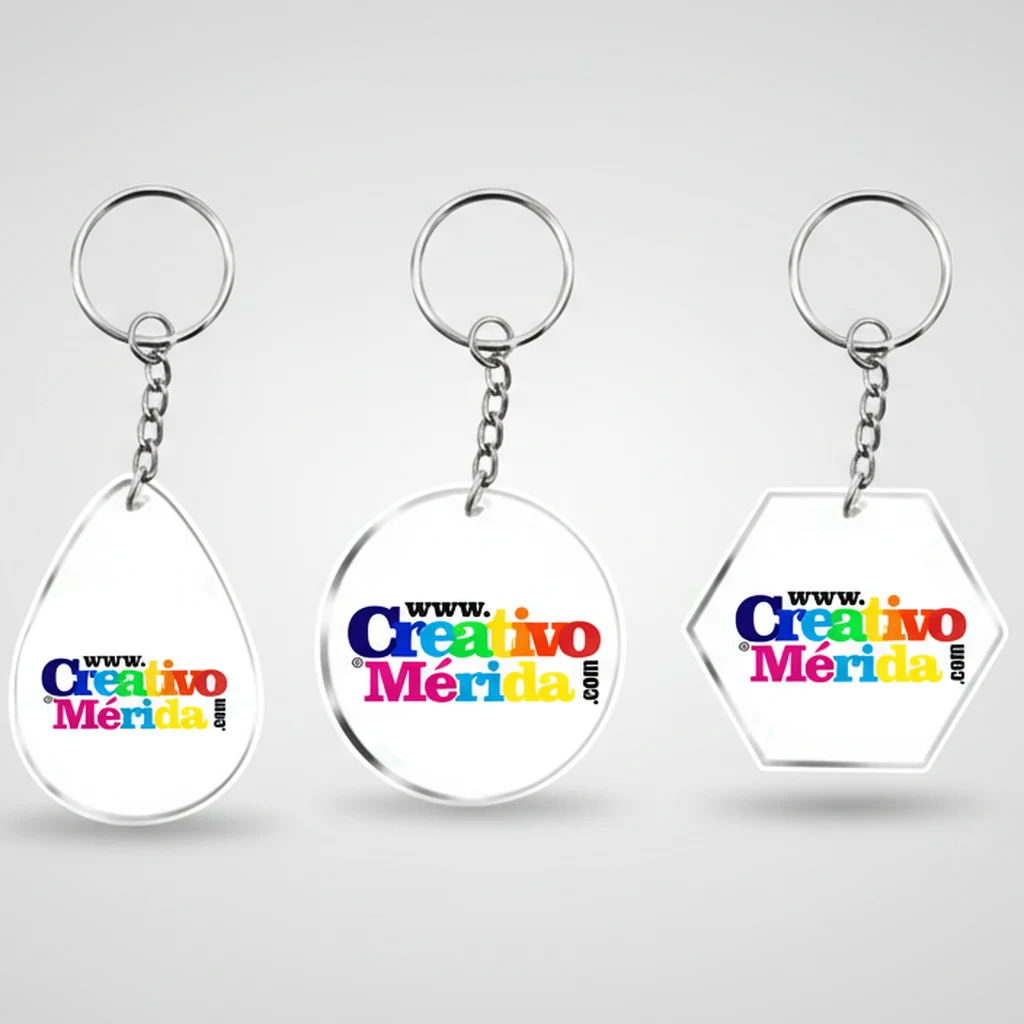 Llaveros Acrílicos Personalizados UV