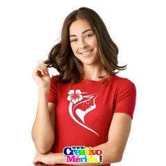 Vista previa de Camiseta Mujer 100% Algodón Personalizada para Empresas 1