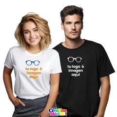 Vista previa de Camisetas corporativas de algodón 80/20 con estampado DTF 1