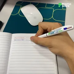 Vista previa de Bolígrafo Plástico Samu Bicolor 4