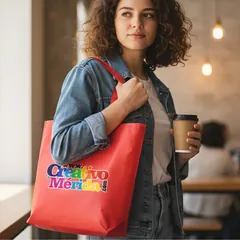 Vista previa de Bolso Cambrela Promocional 25x30x9cm Personalizado 2