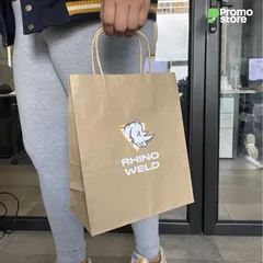 Vista previa de Funda Kraft 22x25x10,5 cm 2