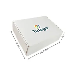 Vista previa de Caja 24,5x18x7cm con sticker 3