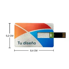 Vista previa de Tarjeta Pendrive Slim eco 3