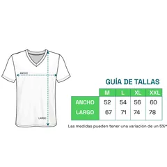 Vista previa de Camisetas Poli-algodón cuello en V 3