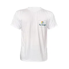 Vista previa de Camisetas Poli-algodón cuello redondo 1