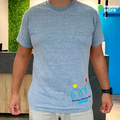 Vista previa de Camisetas Poli-algodón cuello redondo 4