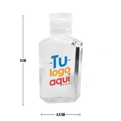 Vista previa de Gel antibacterial 60ml con logo 3