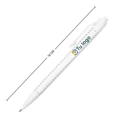 Vista previa de Bolígrafo Plástico White Pro 3