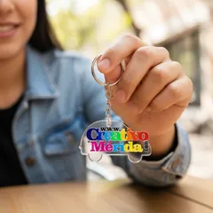 Vista previa de Llavero Acrílico Carro Personalizado 3