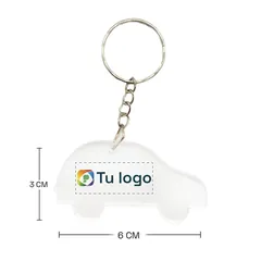 Vista previa de Llavero Acrílico Carro Personalizado 6