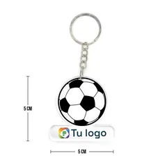 Vista previa de Llavero Acrílico Pelota 3