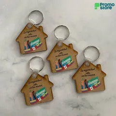 Vista previa de Llavero MDF de Casa 2