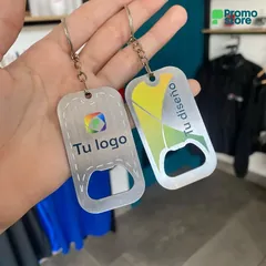 Vista previa de Llavero Destapador Inox 2
