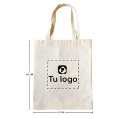 Vista previa de Tote bag de lienzo 30×40 cm 2