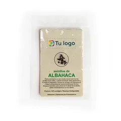 Vista previa de Tarjeta biodegradable con Semilla 1