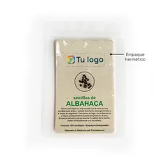 Vista previa de Tarjeta biodegradable con Semilla 3