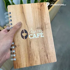 Vista previa de Cuaderno Premium MDF laminado A5 5