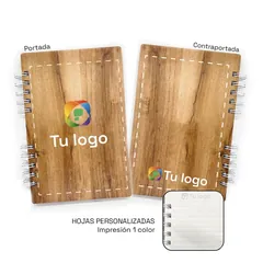 Vista previa de Cuaderno Premium MDF laminado A5 1