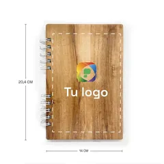 Vista previa de Cuaderno Premium MDF laminado A5 3