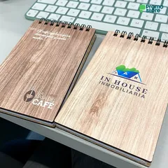 Vista previa de Mini Libreta Premium MDF laminado A6 3