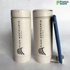 Vista previa de Mug de trigo porta celular 400ml 2