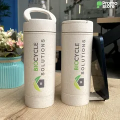 Vista previa de Mug de trigo porta celular 400ml 6