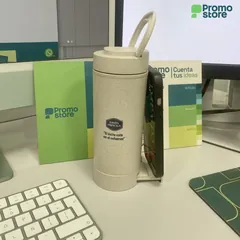 Vista previa de Mug de trigo porta celular 400ml 7