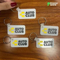 Vista previa de Llavero Pvc flexible Rectangular 2