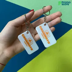 Vista previa de Llavero acrílico rectangular 4