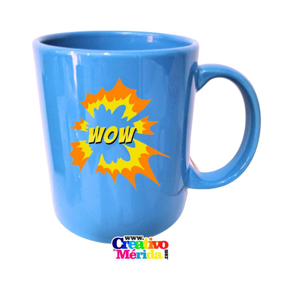 Vista previa 1 de Jarro  taza color solido 11oz