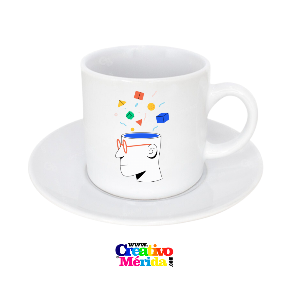 Vista previa 1 de Taza con plato