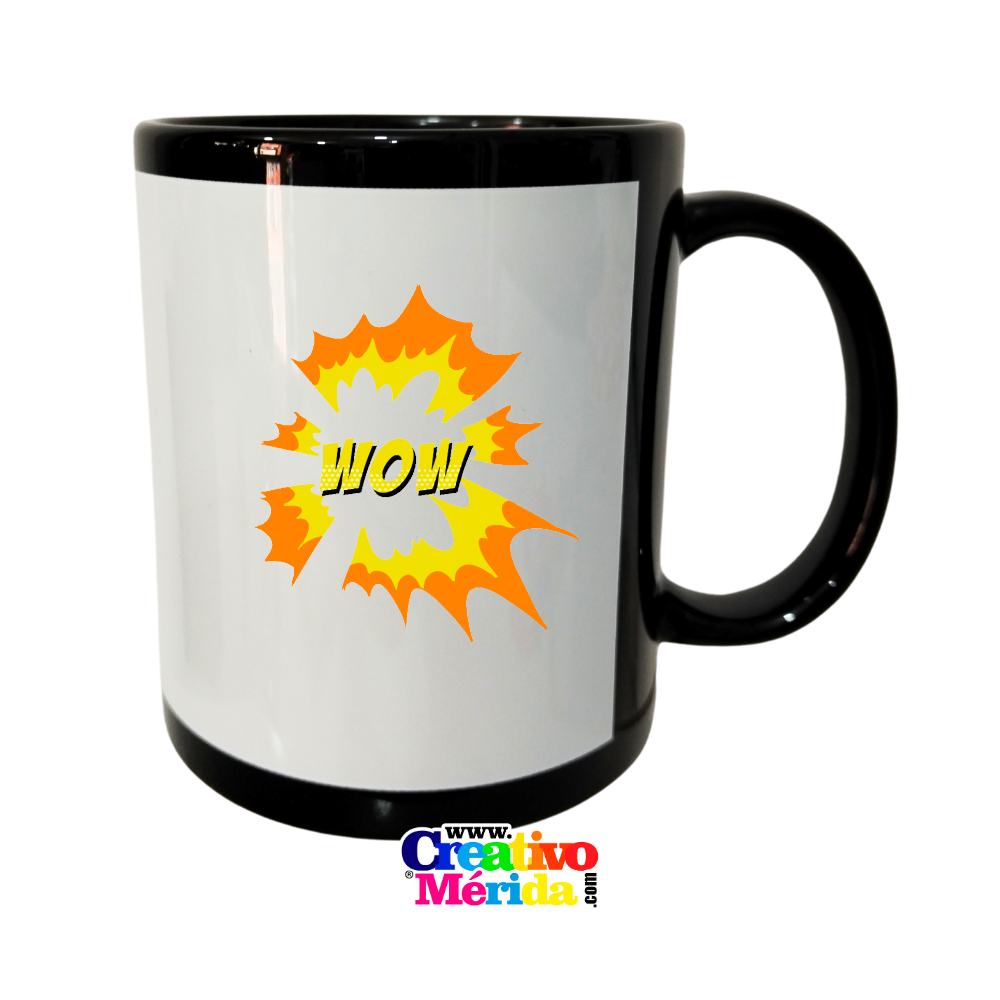 Vista previa 1 de Jarro taza parche blanco 11oz Full print