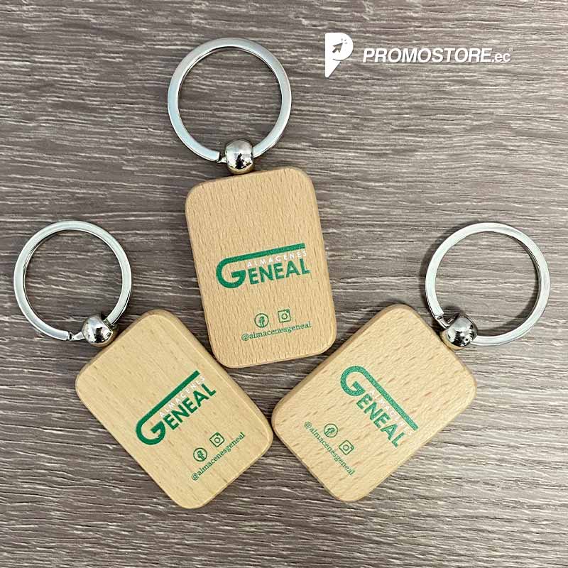 Vista previa de Llavero de bambú 4