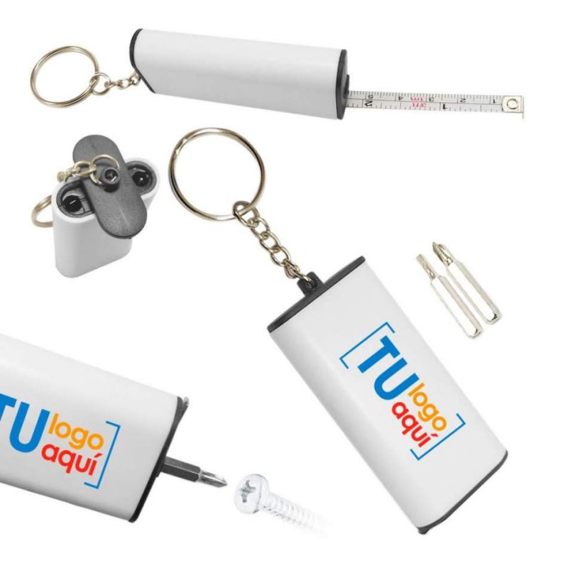 Llavero de herramientas flexómetro Tic