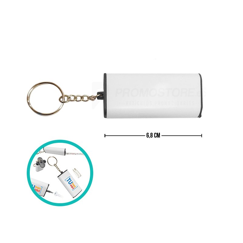 Vista previa de Llavero de herramientas flexómetro Tic 3