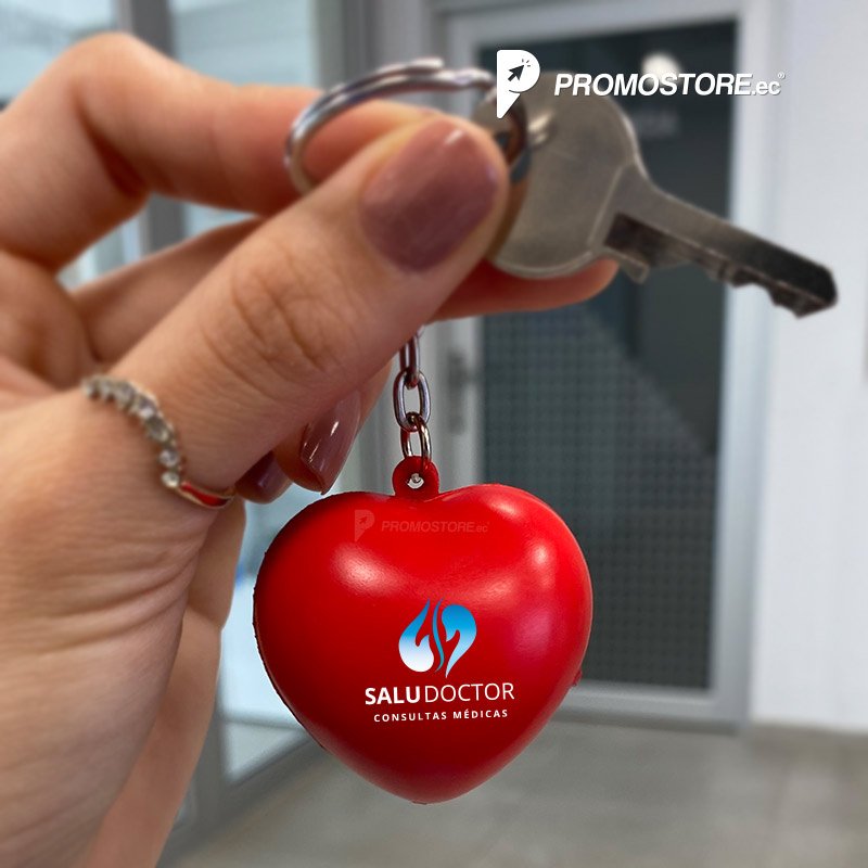 Vista previa de Llavero Corazón Antiestrés 2