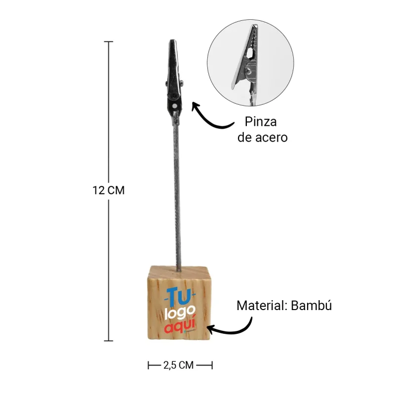 Vista previa de Clip porta notas Ecológico 2